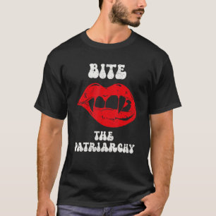Bite the Patriarchy Vampire Halloween Pro Choice T-Shirt