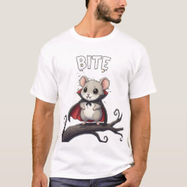 Bite – Vampir-Maus TinyFur Halloween T-Shirt