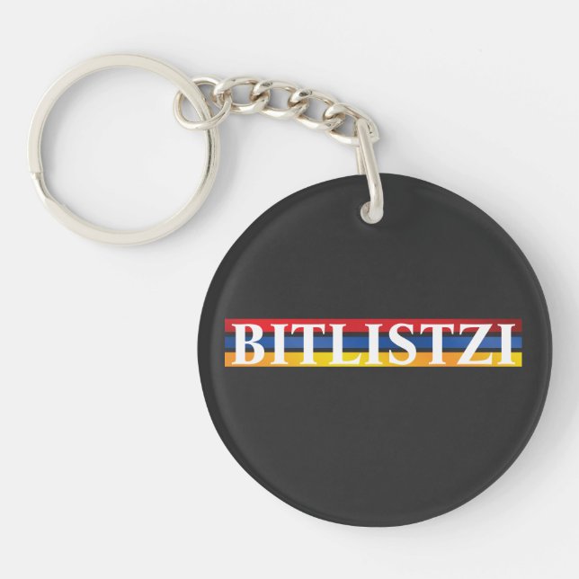 Bitlistzi-Schlüsselanhänger Schlüsselanhänger (Vorderseite)