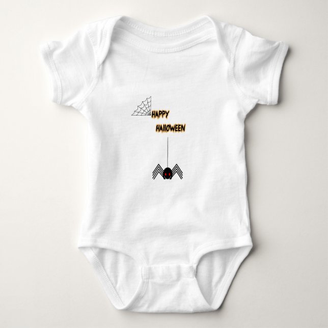 Bitsy Spider Baby Strampler (Vorderseite)