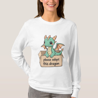 Bitte adoptier diesen Drachen T-Shirt