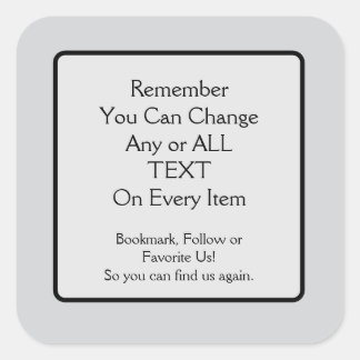 Bitte bewahren Sie einen Link-Quadrat-Aufkleber au Quadratischer Aufkleber