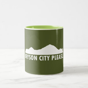 Bitte Bryson City Zweifarbige Tasse