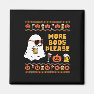 Bitte Buh alte Vintage-Geister Halloween-Kostüm Magnet