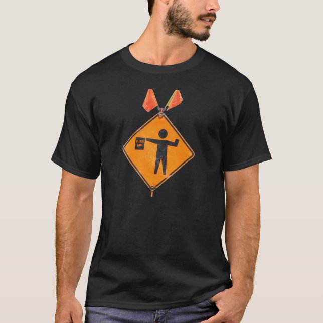 Bitte entfernen Sie das Straßenschild T-Shirt (Vorderseite)
