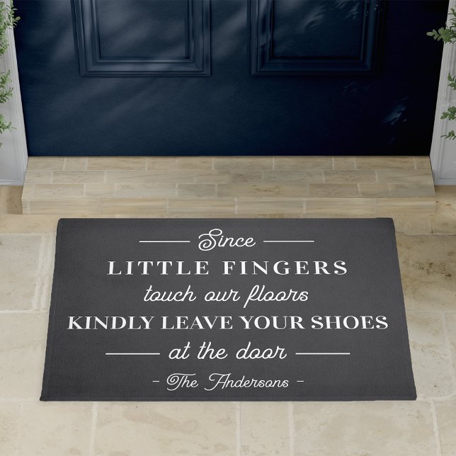 Bitte entfernen Sie Ihre Schuhe Personalisiert Fußmatte (Von Creator hochgeladen)
