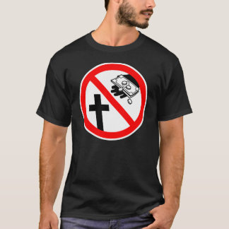 Bitte füttern Sie nicht die Kirche T-Shirt