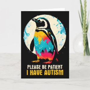 Bitte Haben Sie Geduld, Ich Habe Autismus - Autism Karte