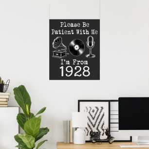 Bitte Haben Sie Geduld Mit Mir, Ich Bin Aus 1928 V Poster