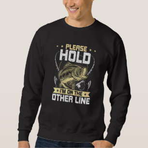 Bitte halten Sie mich auf der anderen Linie Fliege Sweatshirt