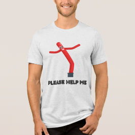 Bitte helfen Sie mir Tri-Blend Shirt