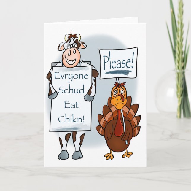 Bitte Karte (Vorderseite)