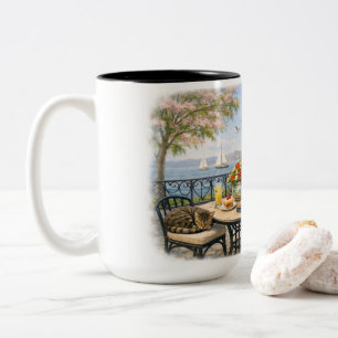 Bitte keine Störungen! Zweifarbige Tasse