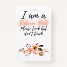 Bitte keine Touch wiedergeben Puppen-Autositzmarke