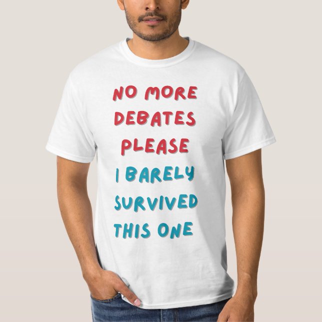Bitte keine weiteren Aussprachen T-Shirt (Vorderseite)