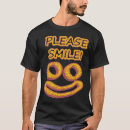 "Bitte lächle!" Niedliches Design. Jetzt kaufen T-Shirt