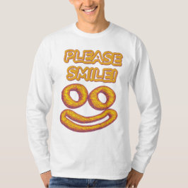 "Bitte lächle!" Niedliches Design. Jetzt kaufen T-Shirt