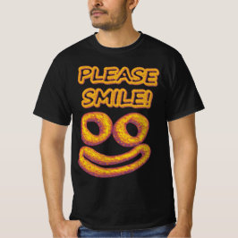 "Bitte lächle!" Niedliches Design. Jetzt kaufen T-Shirt