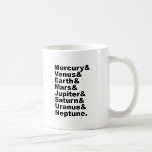 Bitte ladet Pluto nicht zu unserer 8-Planeten-Part Tasse
