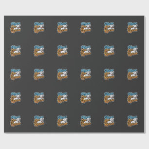 Bitte lieben Sie den Rettungshund Geschenkpapier