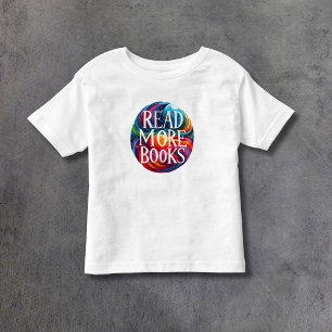 Bitte Lies Mehr Bücher! Bunt Kleinkind T-shirt