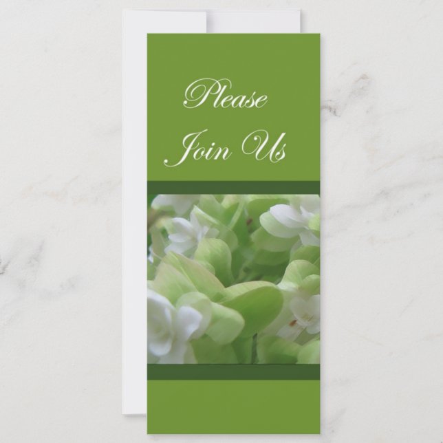 Bitte melden Sie sich an Einladung (Vorderseite)