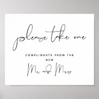 Bitte nehmen Sie eins, Gastgeschenke Hochzeiten un