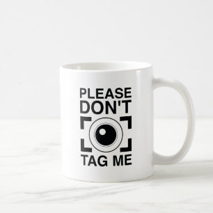 Bitte nicht markieren kaffeetasse