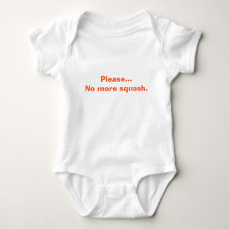 Bitte… Nicht mehr Kürbis Baby Strampler