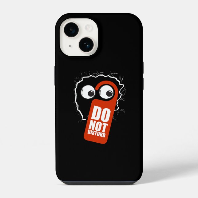 Bitte nicht stören.b iPhone hülle (Rückseite)