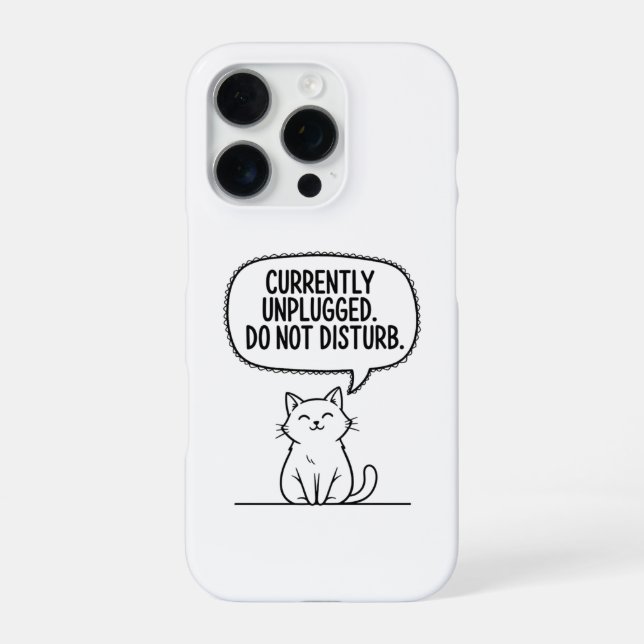 Bitte nicht stören  iPhone hülle (Rückseite)