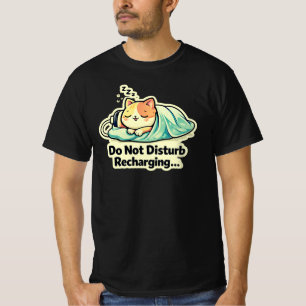 Bitte-nicht-stören-Ladeküßes-schlafendes-Katze-Des T-Shirt