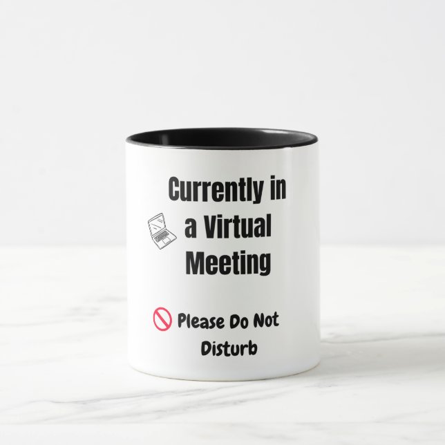 Bitte-nicht-stören-Tasse für Kollegen Tasse (Zentrum)