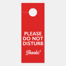 Bitte nicht stören