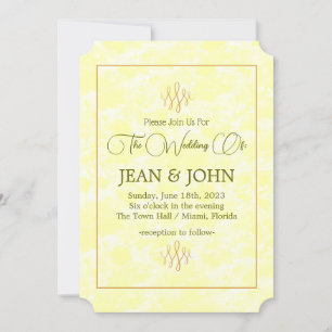 Bitte schließen Sie sich uns für die Hochzeit mit Einladung