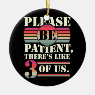Bitte seien Sie geduldig, es gibt 3 von uns Keramik Ornament