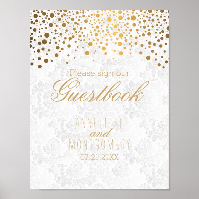 Bitte senden Sie uns unser Gästebuchbuch zu Poster (Vorne)