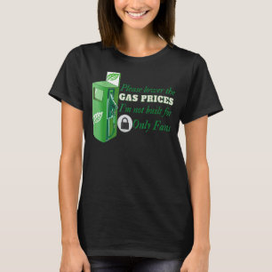 Bitte senken Sie die Gaspreise, für die ich nicht T-Shirt
