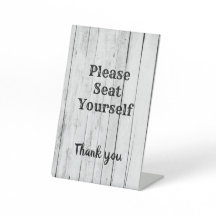 Bitte setzen Sie sich selbst Theater, Hochzeit, Re