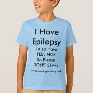 Bitte starre nicht ich habe Epilepsie an T-Shirt