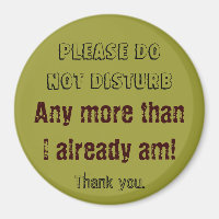 Bitte stören Sie den Magneten nicht