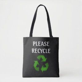 Bitte Tote Bag Gerecycelt