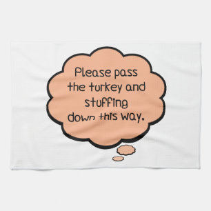 Bitte übergeben Sie die Türkei und ersticken Handtuch