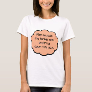 Bitte übergeben Sie die Türkei und ersticken T-Shirt