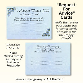 Bitte um Hinweise zur Ehe - Hinweiskarte