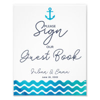 Bitte unterschreiben Sie unser Gästebuch-Schild Ma