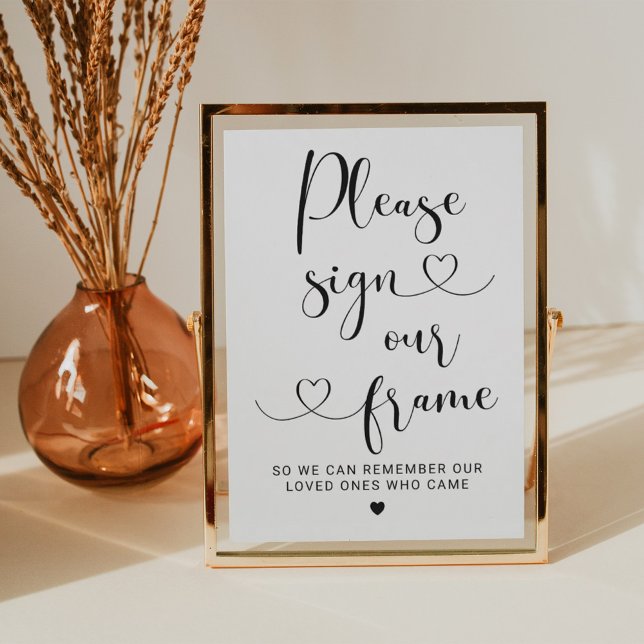 Bitte unterzeichnen Sie unser Frame Heart Script W Einladung (Von Creator hochgeladen)