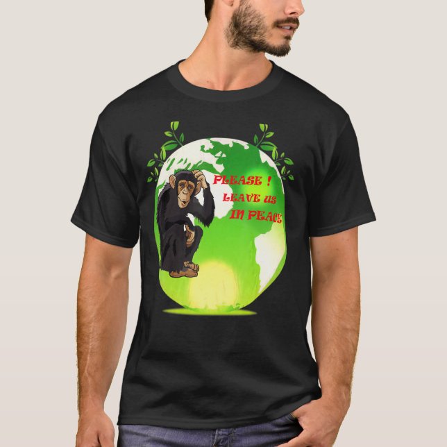 Bitte Verlass uns in Peace FA THOR T-Shirt (Vorderseite)