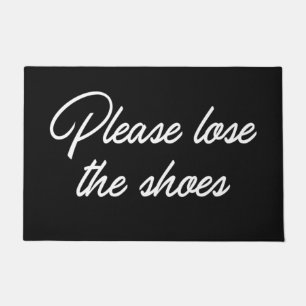 Bitte verlieren Sie die Schuhe Fußmatte