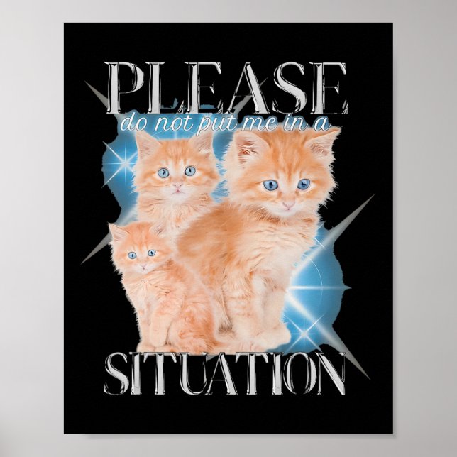 Bitte versetzen Sie mich nicht in eine Situation w Poster (Vorne)